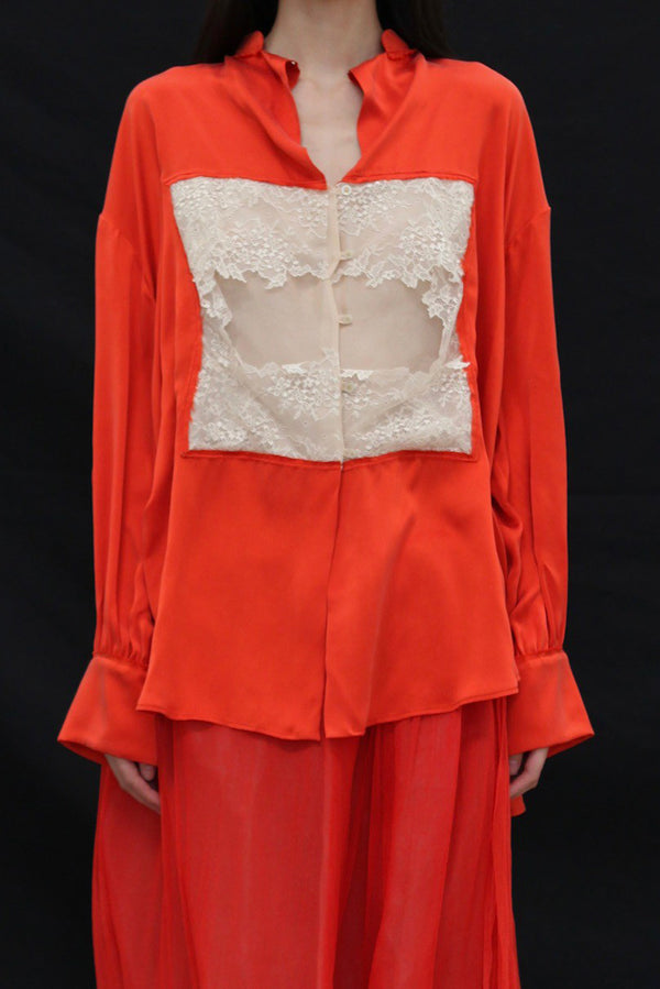 Joyce Bao 25 Spring/Summer Top JB-JB-C-00-01002-HONG Red